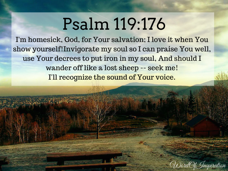 Psalm 119:176 | Word Of Inspiration Blog